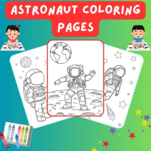 Astronaut Coloring Pages 4 Astronaut Coloring Pages thumbnail