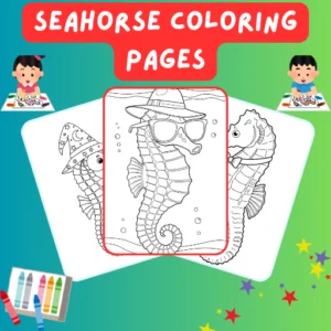 Seahorse Coloring Pages thumbnail