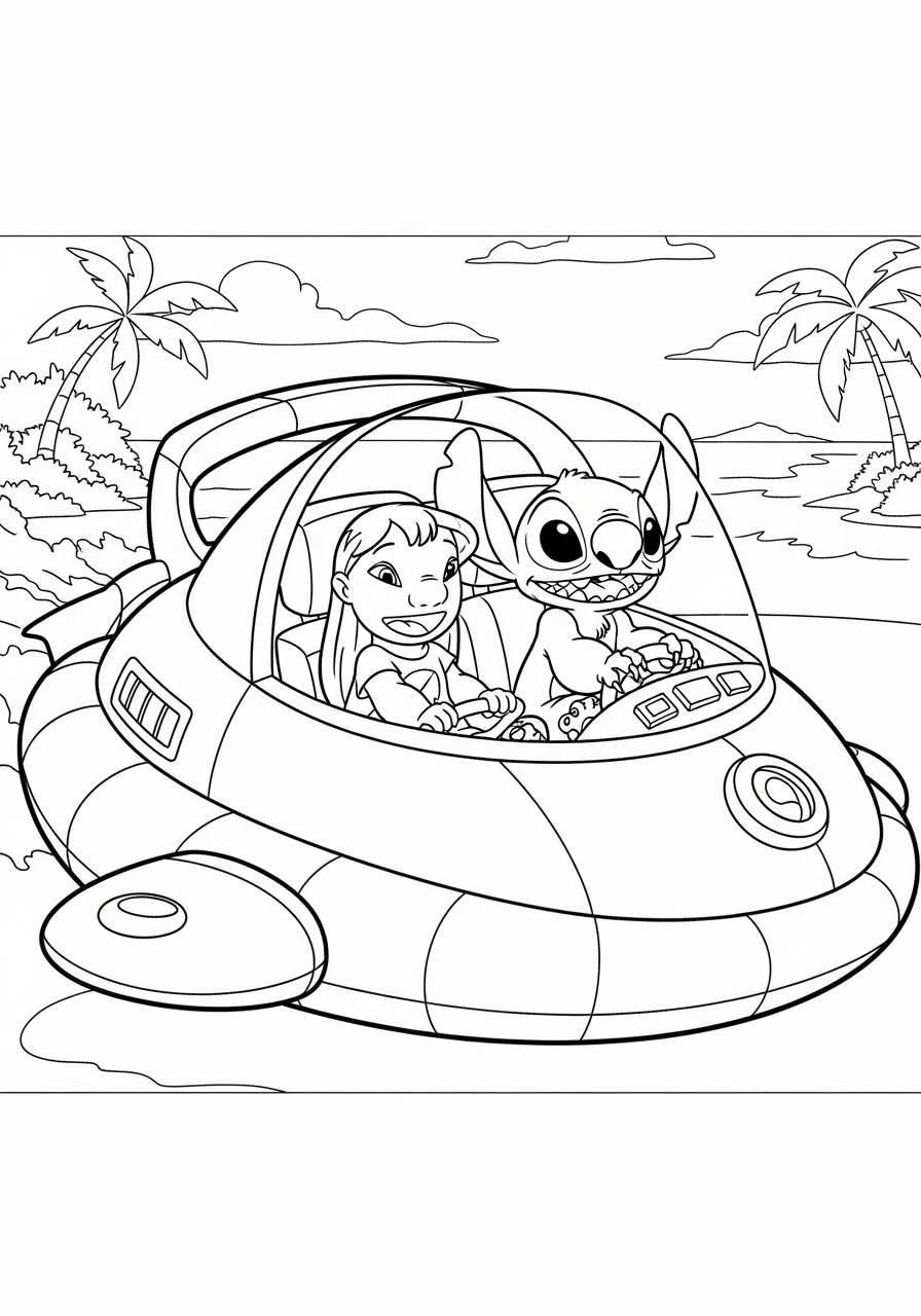 Lilo & Stitch coloring pages