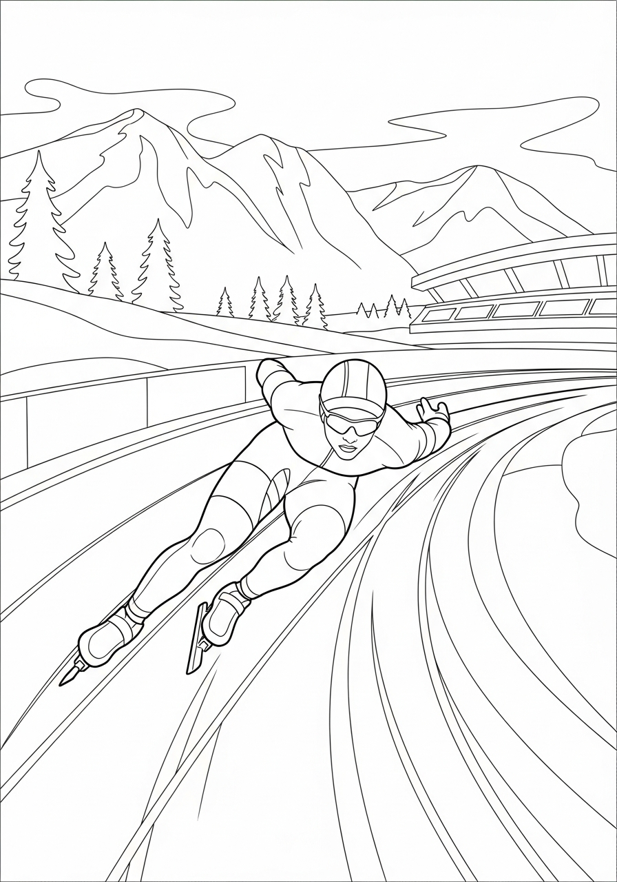 best 2026 Winter Olympics coloring pages