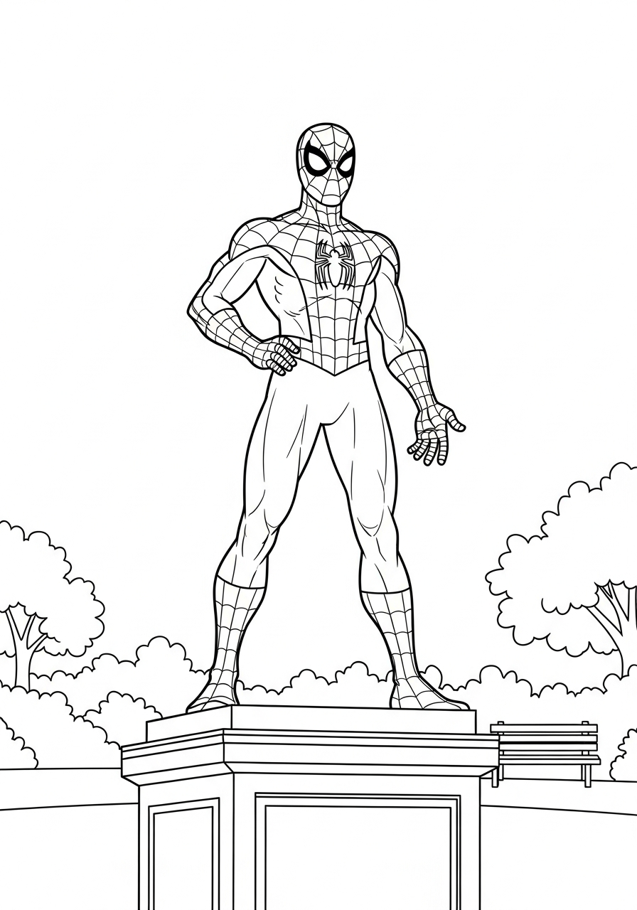 Spider-Man coloring pages to print